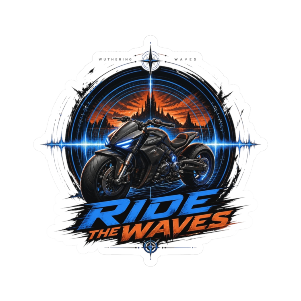 Wuthering Waves "Sound Tide." Sticker - Official Stickers merchandise