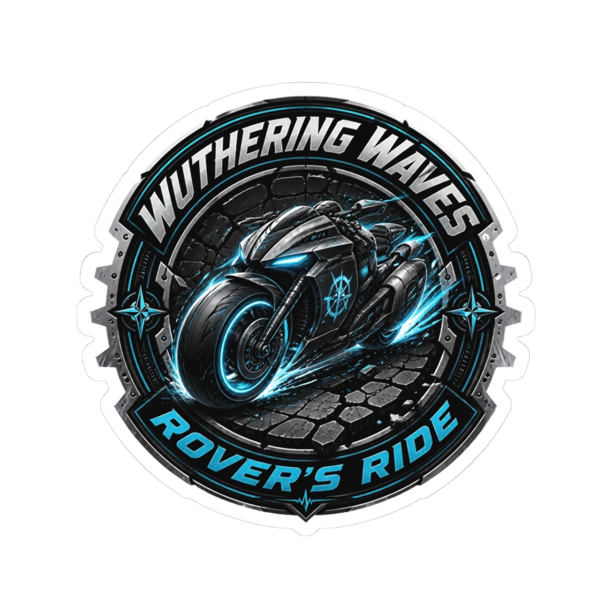 Wuthering Waves "Wuthering Waves - Rover" Sticker - alternate angle 1, merchandise