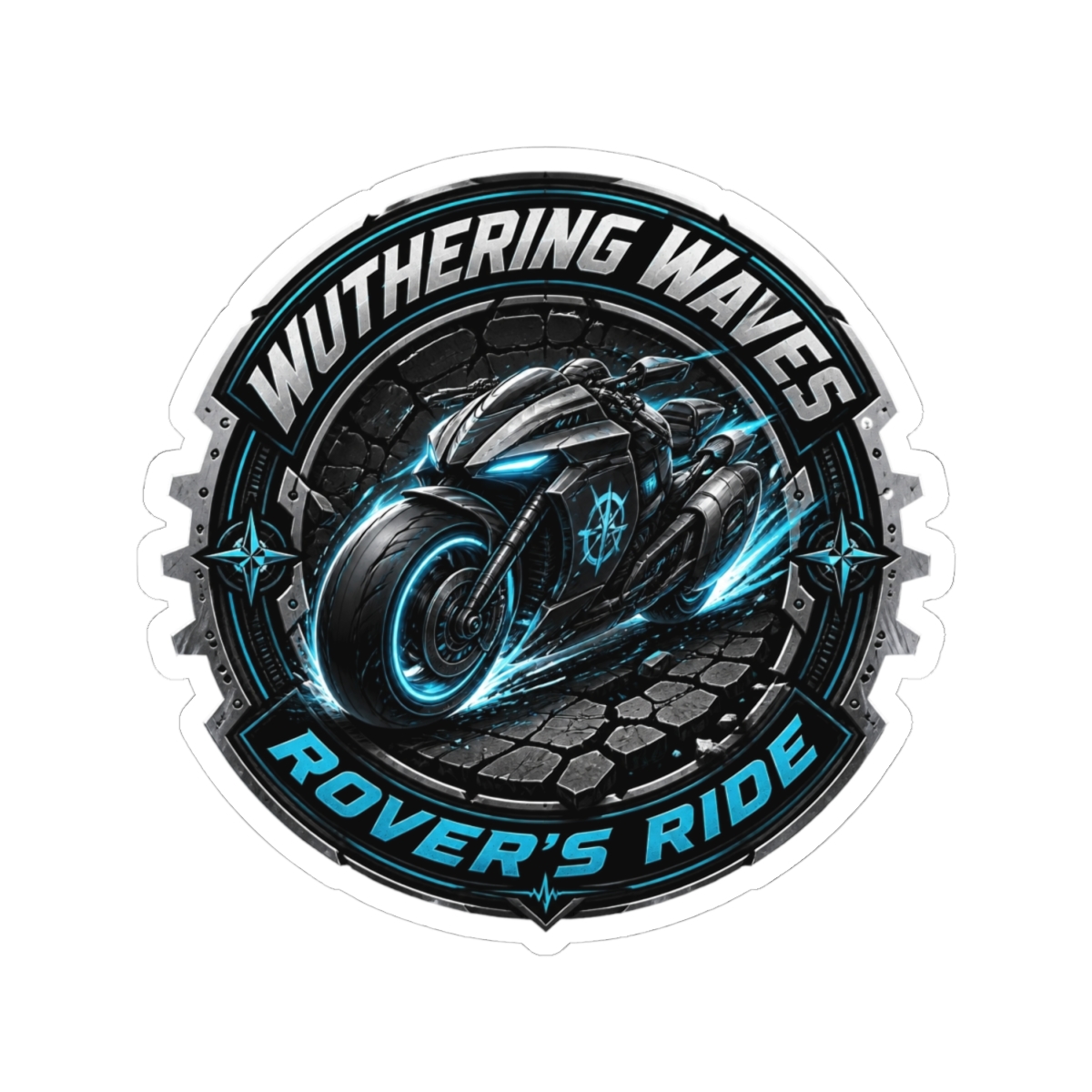 Wuthering Waves "Wuthering Waves - Rover" Sticker - alternate angle 2, merchandise
